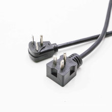 UPC-02E1     Approval SJTOOW 14/3 NEMA 5-15P Right Angle Plug Power Cord